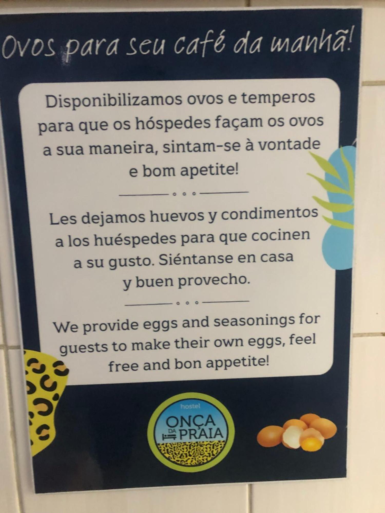 Onca Da Praia Hostel Vitoria Luaran gambar